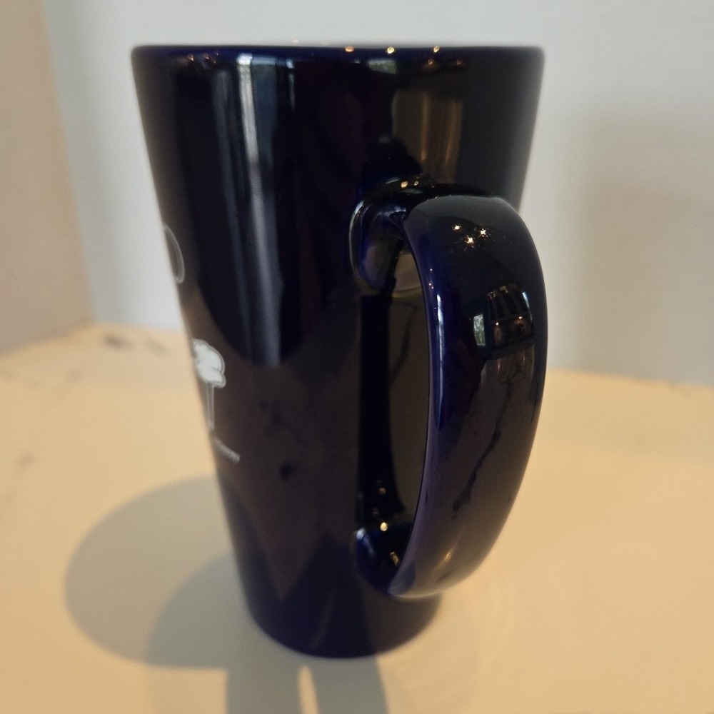 Disney Mickey Mouse in a Tuxedo & Top Hat Tall Cobalt Blue, Coffee Cup 6" Tall - Picture 2 of 8